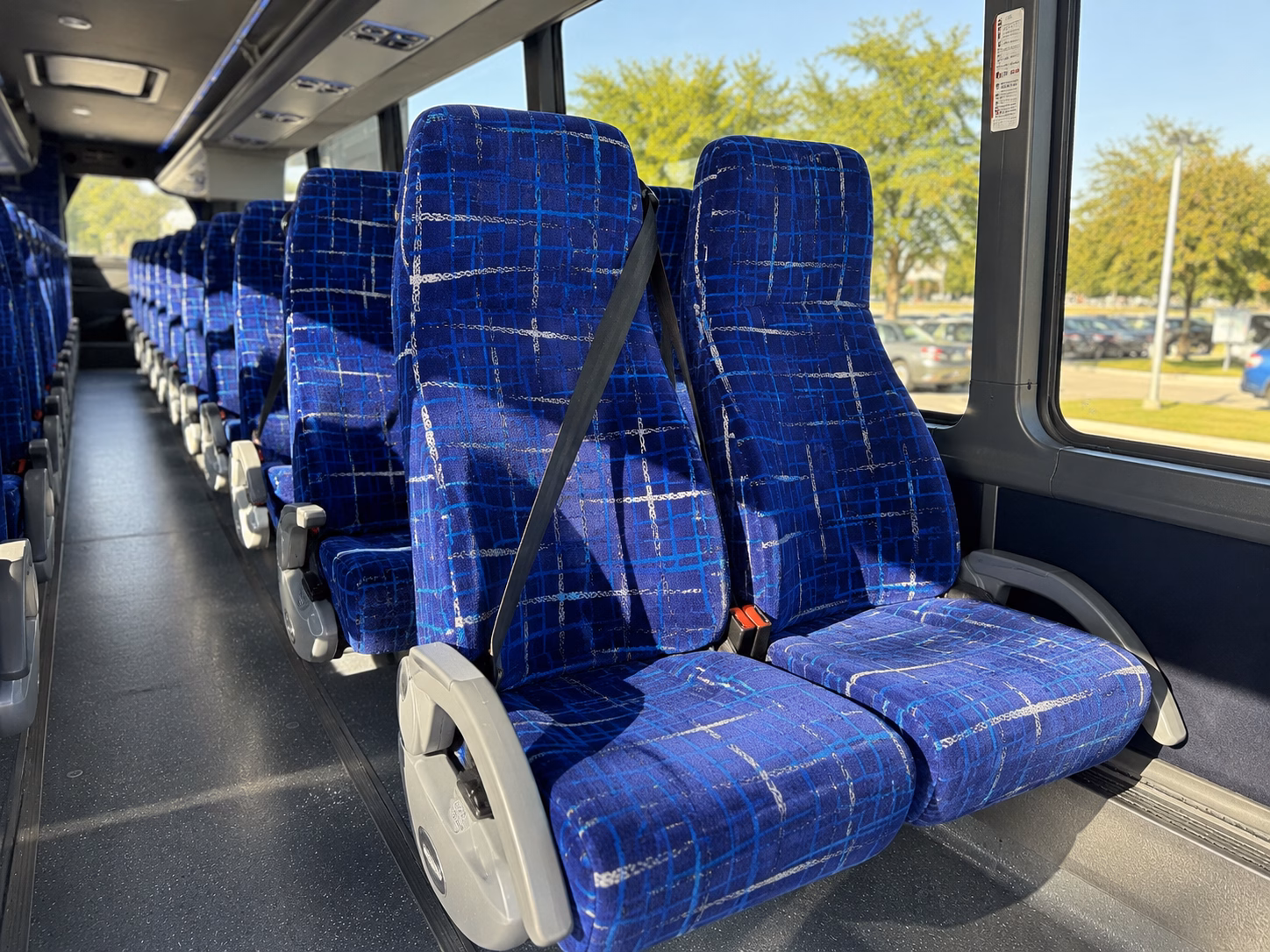 choosing the right bus size for your scranton airport run