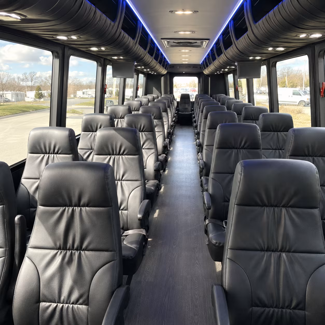 edison book charter bus rentals for corporate travel in edison