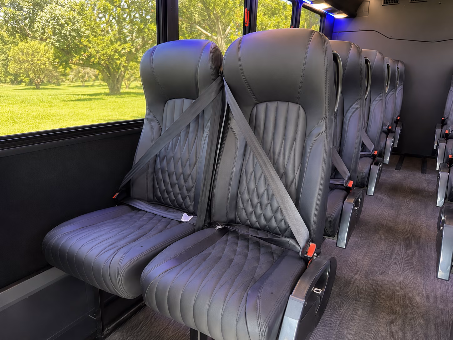 passaic government and military charter bus rentals in passaic