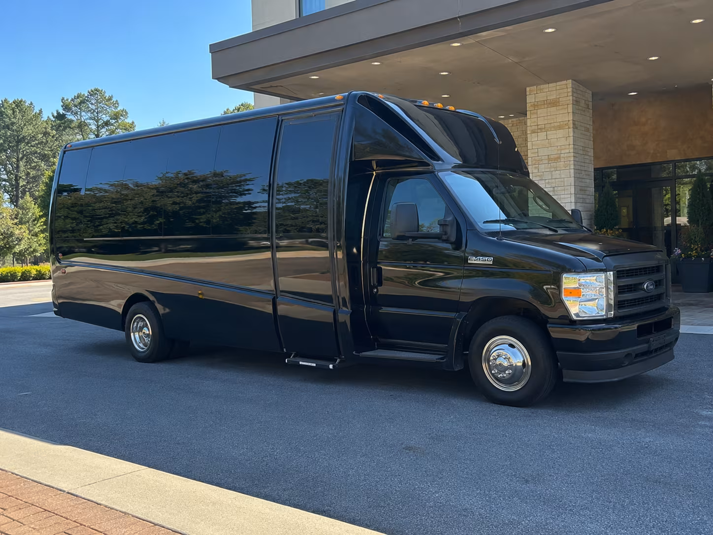 scranton corporate event transportation onboard seating