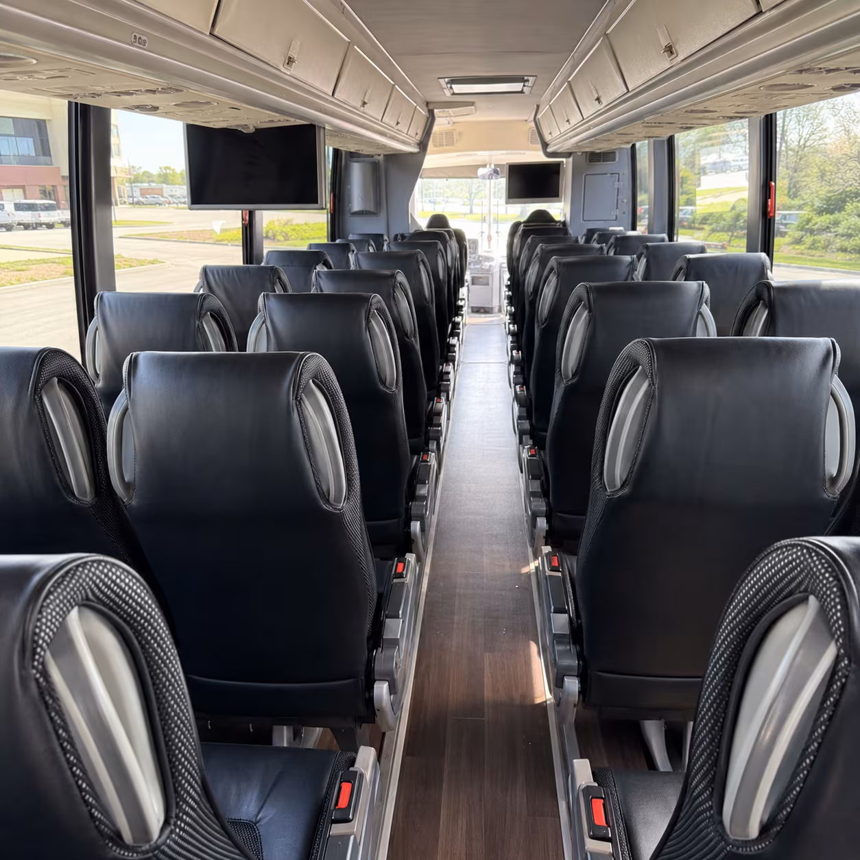 scranton long distance transportation onboard seating