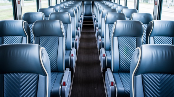 56 passenger charter bus interior scranton
